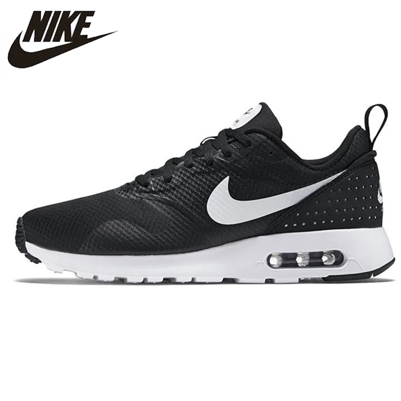 

Nike AIR MAX TAVAS Men's Running Shoes,Original Sports Outdoor Sneakers Shoes, Black, Shock Absorption Wear Resistant 705149 009