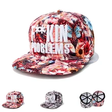 Модные цветные бейсболки регулируемая бейсболка с цветочным принтом в стиле хип-хоп для женщин Sombreros шапки вентиляция комфорт