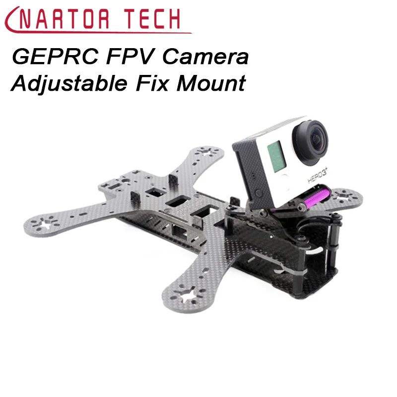 

GEPRC FPV Camera Adjustable Fix Mount For Gopro Runcam GEP150 GEP180 Frame Kit For RC Quadcopter Multicopter Spare Parts