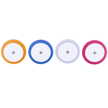 

Light Sensor Control Night Light Luminaire Dusk To Dawn Sensor Bedroom Induction Plug-In Led Lamp For Baby Hallway Us Plug