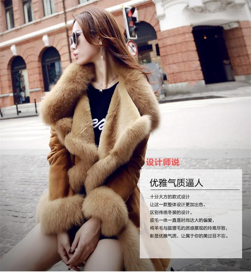 Искусственный мех для зимы для женщин зима овчина мех женский-пальто теплые зимние пальто из искусственного меха для девочек A2038