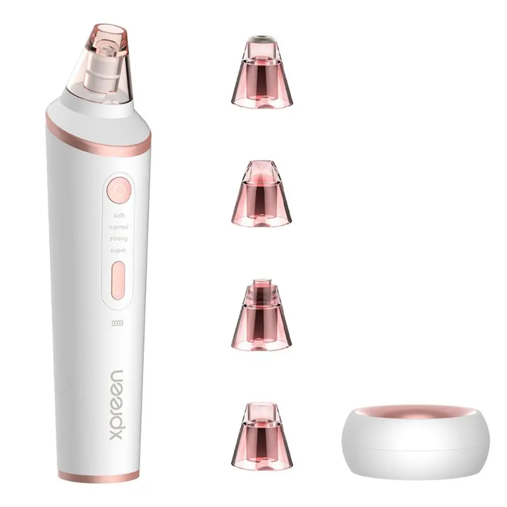 

Pore Cleanser Wireless Charging Comedo Remover Blackhead Extractor Blackhead Remover with LED Lighting Function