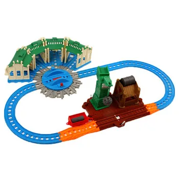 

Universal Electric and Diecast Train Track Master General Scene Accessories Compatible with Brand Train track Sets for Children