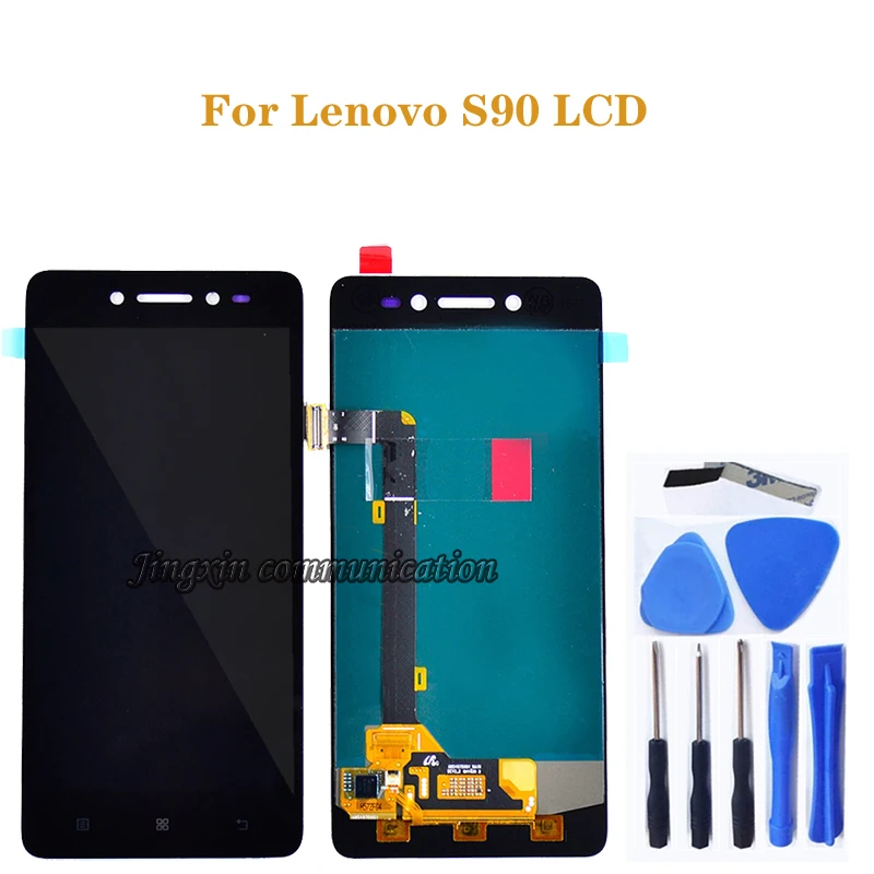 

5.0" for Lenovo S90 LCD + touch screen digitizer component replacement for Lenovo s90-T S90-U S90-A LCD screen repair kit+tools