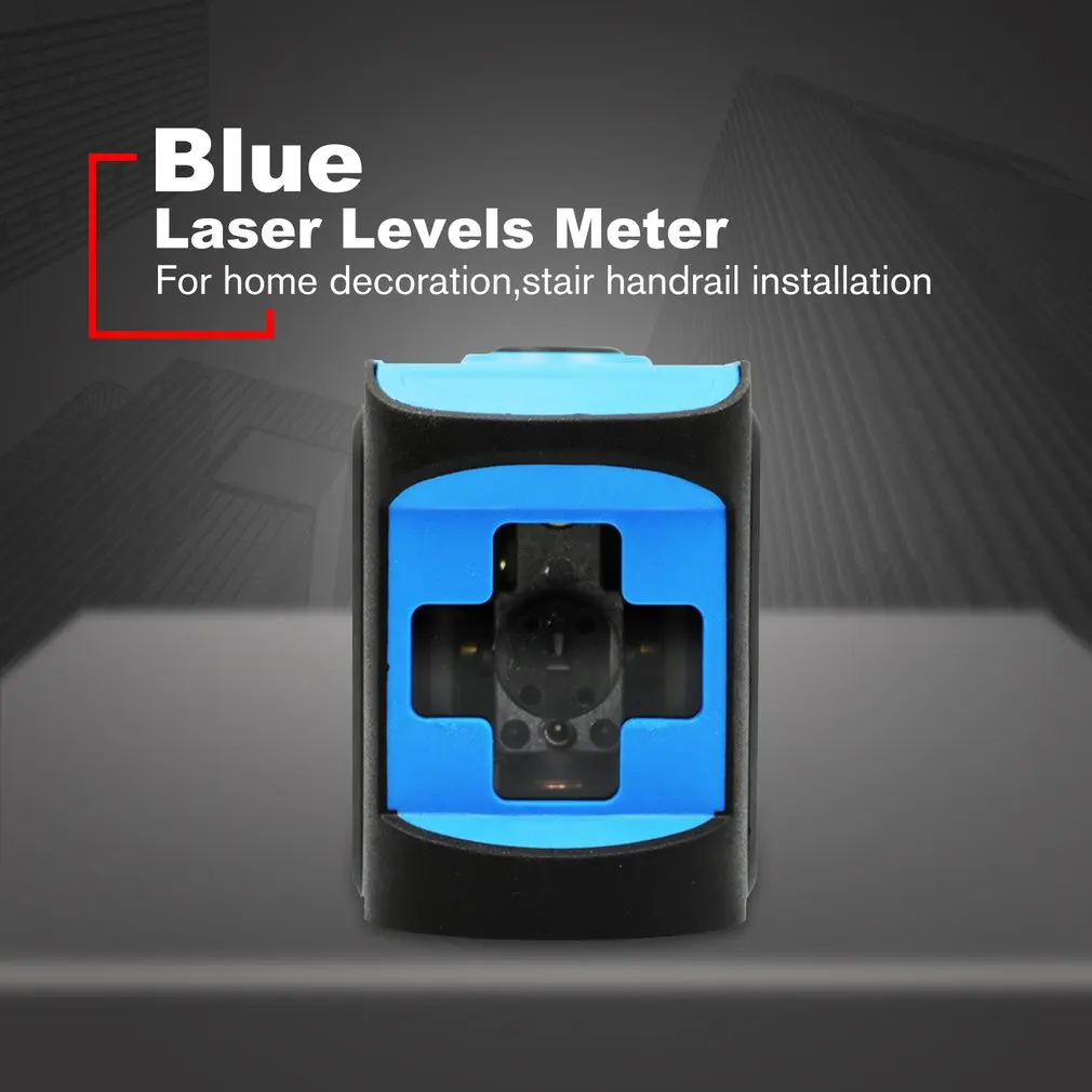 

2 Lines Portable Green/Red Beam Laser Levels Leveling Instrument Self-leveling Laser Leveler Vertical Horizontal Cross-Line