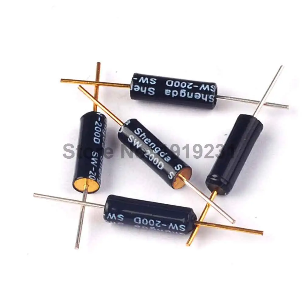 

50PCS SW-200D Vibration Switch Ball Switch Tilt Switch Double bead Angle Sensor