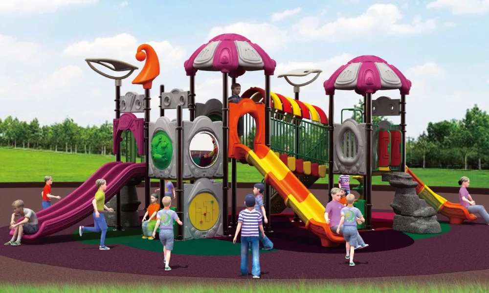 Safety Material Children Outdoor Play Games Anti rust Playground