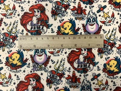 

145*45cm Mermaid Witch Textile 210D Oxford Polyester Fabric Patchwork fabric, diy handmade patchwork cotton fabric home