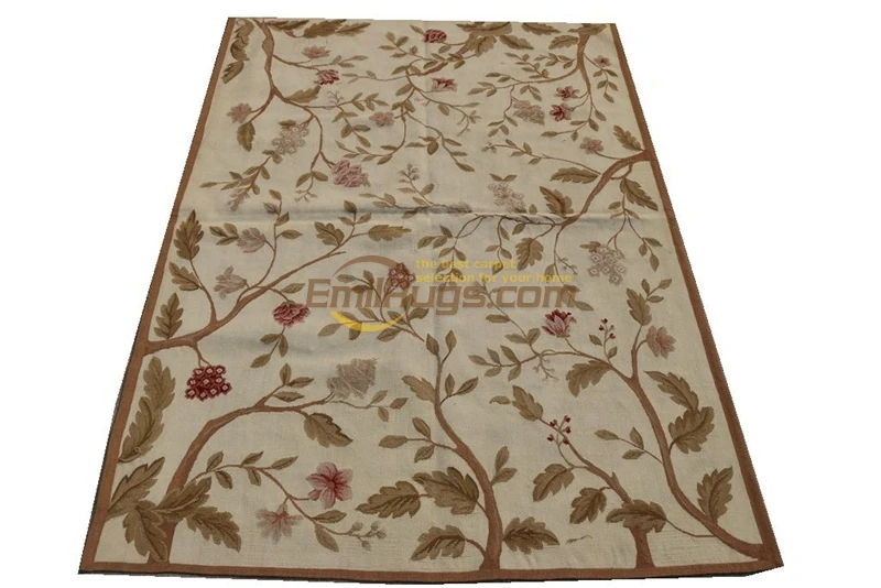 

French Aubusson Carpet Handmade Turkish Carpet Home Decor Rectangle Carpet Turkish Prayer Rugs