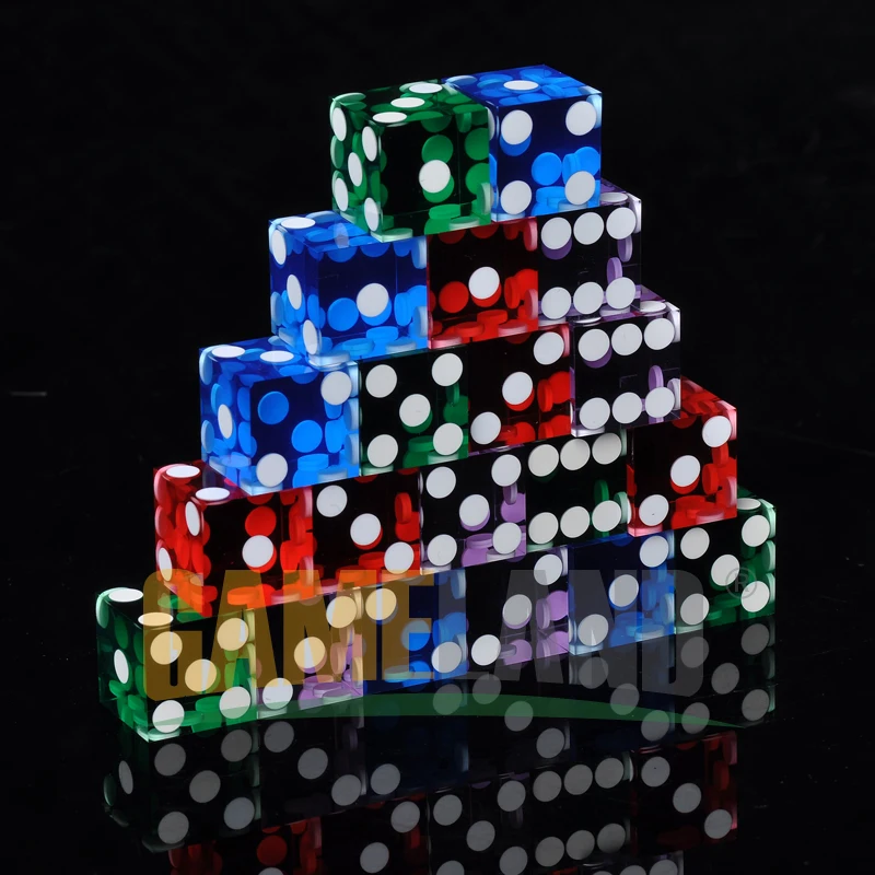 

1pcs 19mm high-grade Acrylic Dice Poker Screen Casino