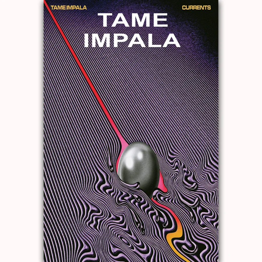 

MQ1402 Tame Impala Psychedelic Rock Currents Music Cover Hot Art Poster Top Silk Light Canvas Home Decor Wall Picture Printigs