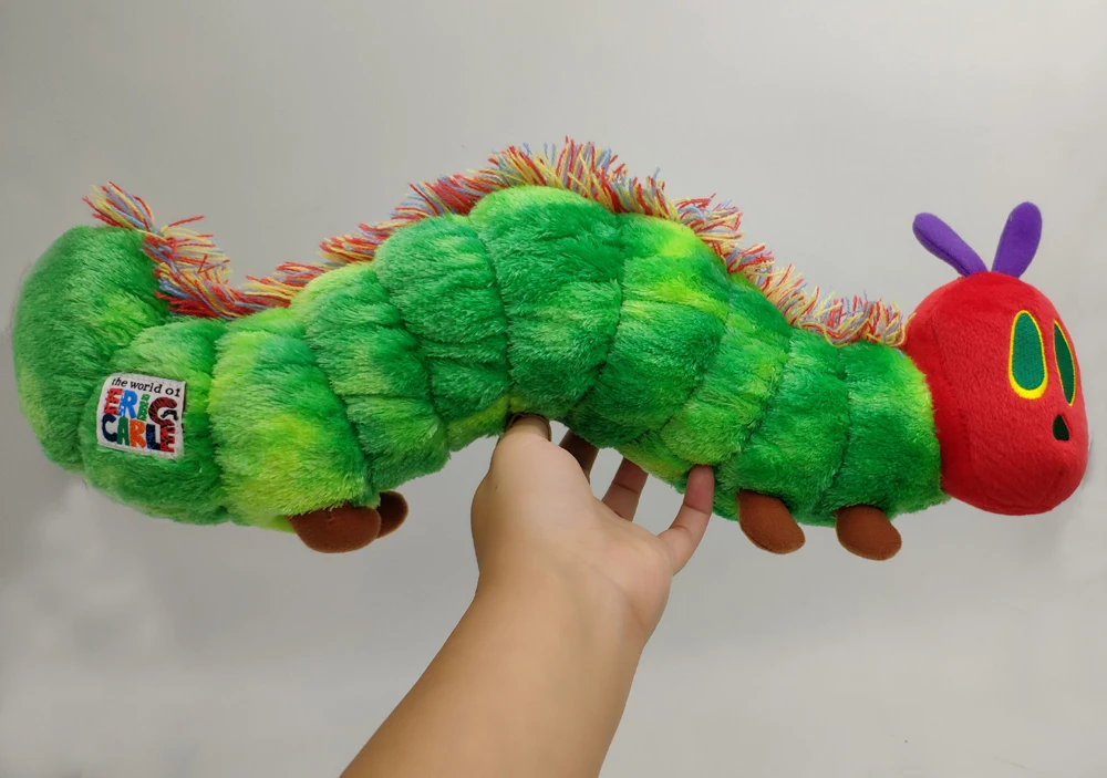 Подлинная очень голодна гусеница от Eric Carle плюшевая игрушка с начесом детские