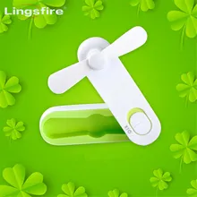 Небольшой мини USB Фен-вентилятор перезаряжаемый персональный настольный вентилятор с питанием от USB 2 скорости открытый портативный вентилятор для дома и путешествий