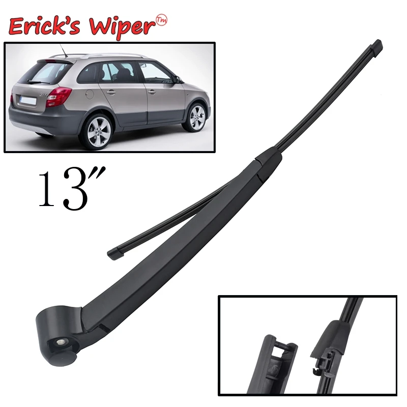 Набор стеклоочистителей Erick's 13 ''для Skoda Fabia MK 2 5J Hatchback 2007 2013|wiper blade|rear wiper bladerear |