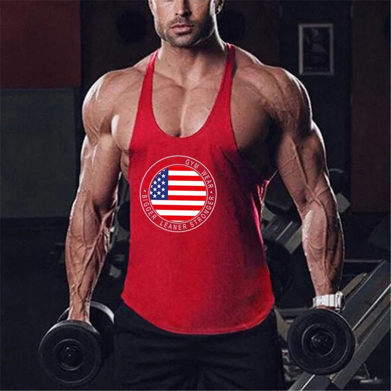 Мужские майки для занятий спортом Muscleguys майка бодибилдинга с стрингером мужчин