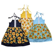 Для новорожденных и детей ясельного возраста летняя одежда для девочек с цветами, платье с юбкой-пачкой Vestidos детская одежда для маленьких девочек платье принцессы платья сарафан Одежда