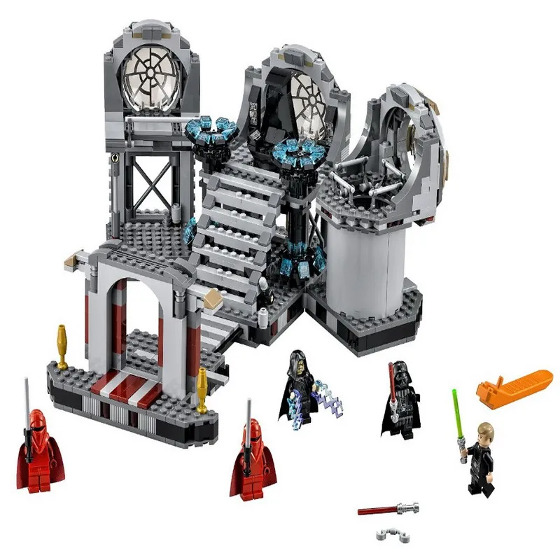 10464 BELA Star Wars Death Star Final Duel Model Building Blocks Classic Enlighten Figure font b