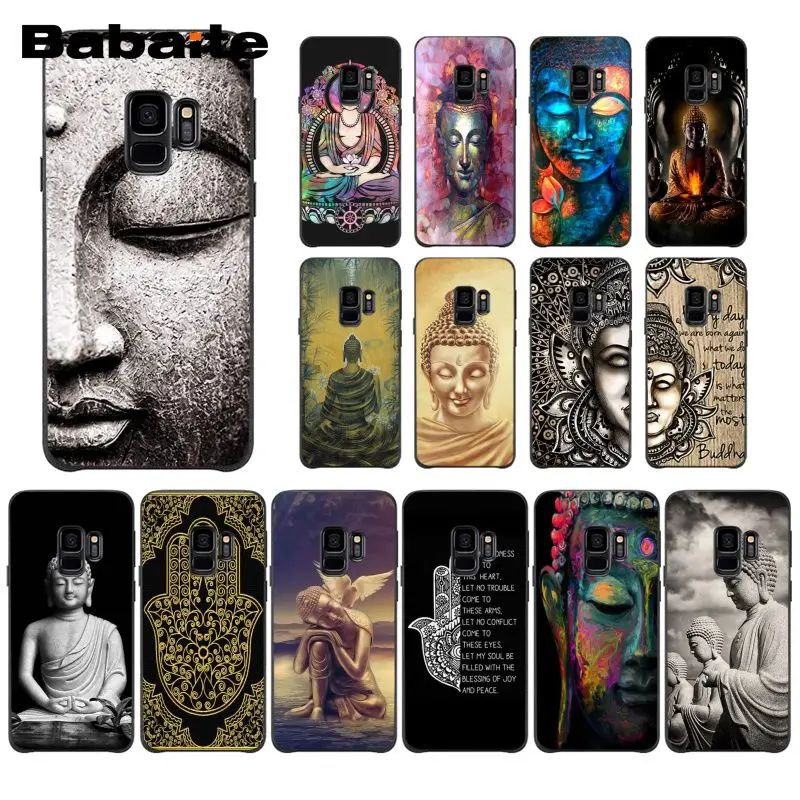 

Babaite retro Galactic Gautama Buddha Budha Phone Case for Samsung Galaxy S9 plus S7 edge S10 Plus S10E S10lite S8 plus