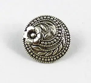 

60 шт., тибетские серебряные бусины в форме цветка