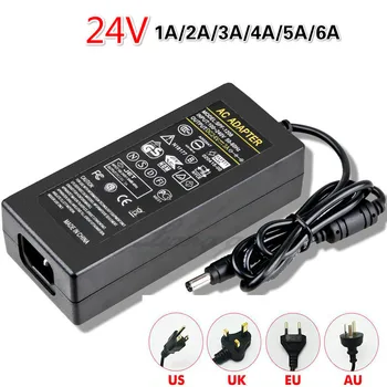 

Power Supply DC 24V 1A 2A 3A 5A 6A Power Supply Adapter DC24 V Volt Power Supply Adapter Lighting Led Strip light EU/US/UK/AU