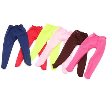 

18 inch Girls doll clothes accessories 6 color silk stockings Baby toys leg pants fit 43 cm baby dolls c26