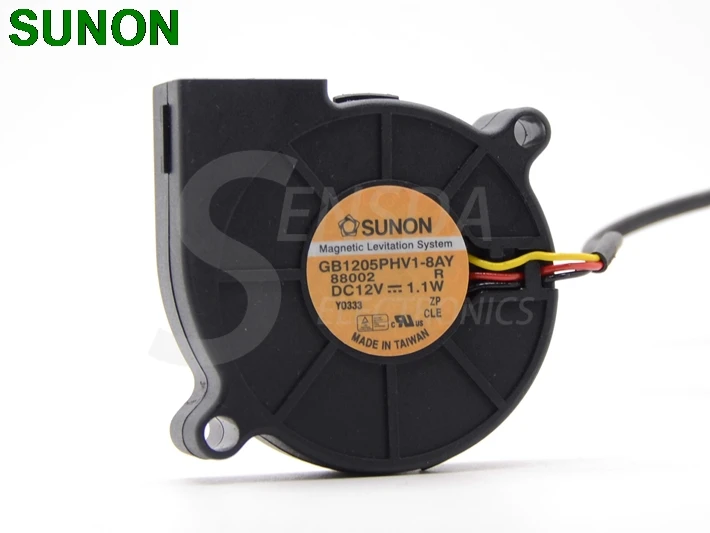 SUNON GB1205PHV1-8AY R 5015 DC 12V 1,1 W 3 провода DLP люмен DP513 Вентилятор охлаждения