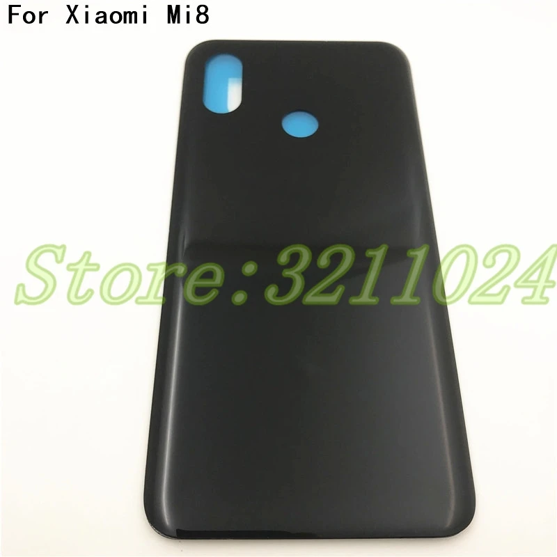 New Original Rear Back Housing Door For Xiaomi 8 Mi Mi8 3D Glass Battery Cover cover +Logo | Мобильные телефоны и