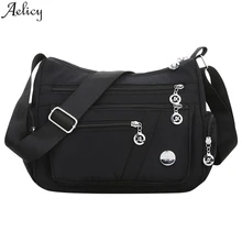 Aelicy нейлон Водонепроницаемый Для женщин мама-Посланник Сумка на одно плечо, сумки женские Для женщин женский Повседневное на открытом воздухе мама посылка