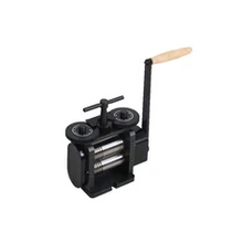 ПЕПЕ Комбинация ручной мануэль Прокатки машина Ролика 110 мм, изготовление ювелирных изделий инструмент, золота, серебра, латуни медный лист ролик