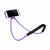 Lazy Bracket Universal 360 Degree Rotation Flexible Phone Selfie Holder Snake-like Neck Bed Mount Anti-skid For iPhone Android ► Photo 1/6