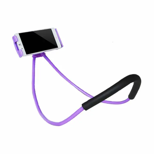 $US $7.56  Lazy Bracket Universal 360 Degree Rotation Flexible Phone Selfie Holder Snake-like Neck Bed Mount A