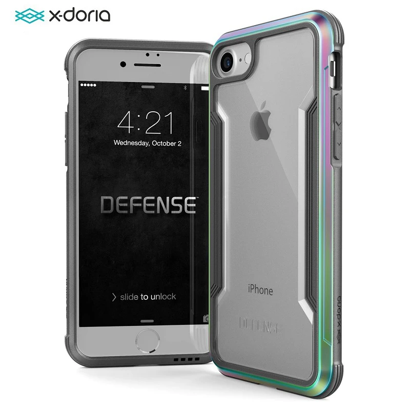 Защитный чехол X Doria для iPhone SE 7 8 в стиле милитари алюминиевый защитный 8|cover for