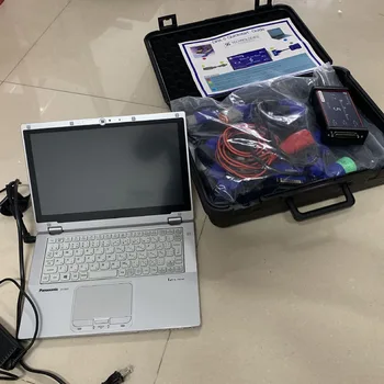 

DPA5 Diesel Diagnostic Tool+CF-AX2 Laptop+Software Installed SSD Scanner Dearborn Protocol Adapter5 Heavy Duty Truck Scanner
