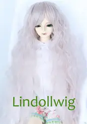 1/3 BJD парик Pullip Даль DD SD LUT Dollfie кукла парик 8-9 дюймов длинный парик светло-фиолетовый