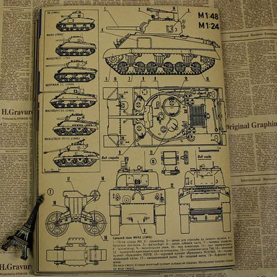 Винтажные плакаты домашняя картина Ретро Живопись классический HD ремесла Тигр танки БРОНИРОВАННЫЕ АВТОМОБИЛИ древние корабль P51 - Цвет: Цвет: желтый