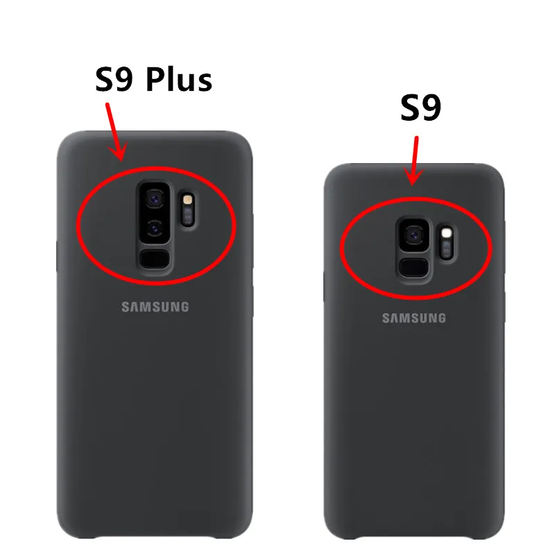 samsung силиконовый чехол для samsung Galaxy S9 S9 PLUS-EF-PG960-6 цветов защита от износа