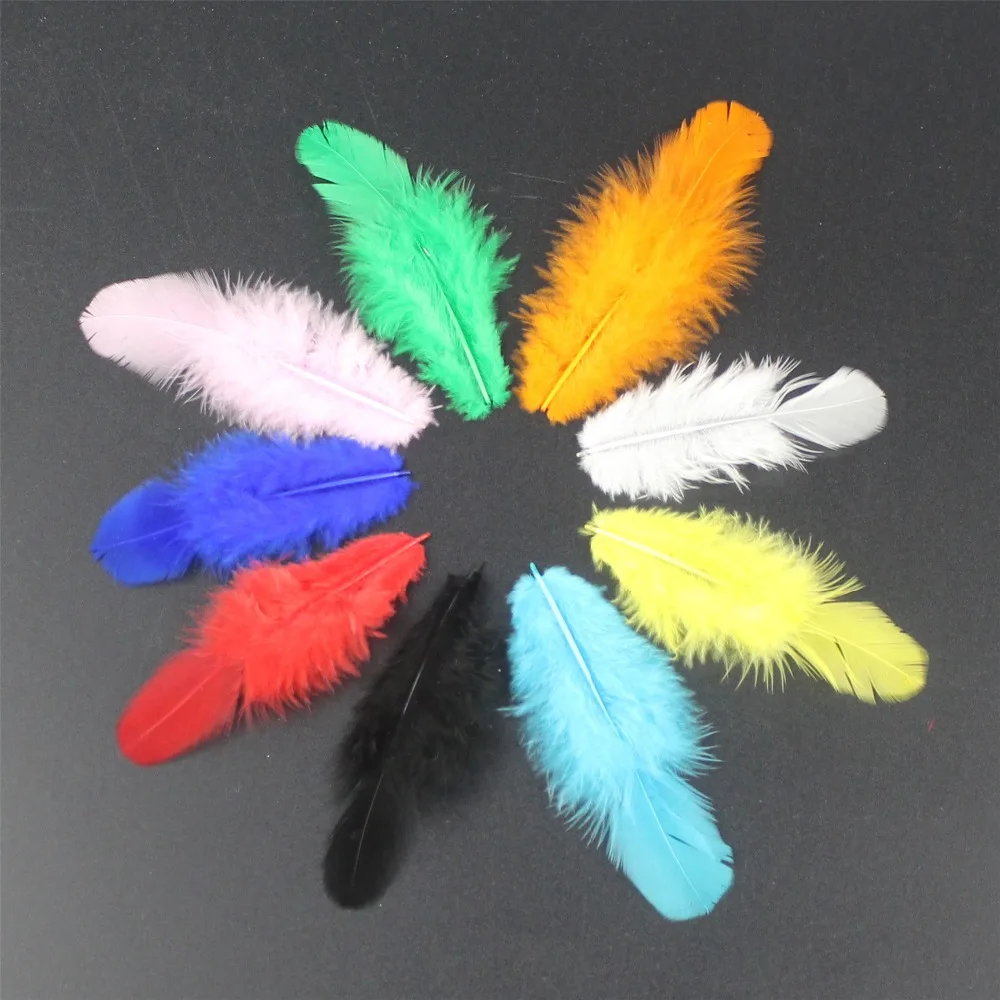 

50 Pcs 6-10CM Beautiful Chicken Feathers for DIY Jewelry Craft Making Wedding Party Decor Accessories Wedding Decoration