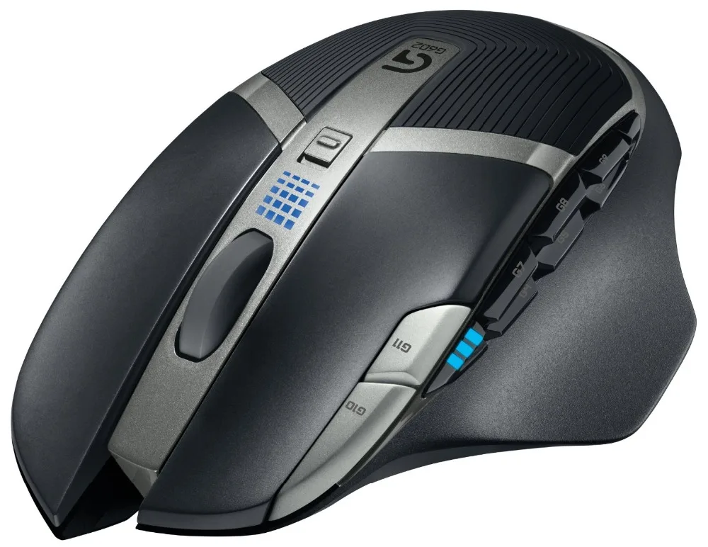 Оригинальная игровая мышь logitech G602, 2,4g, беспроводная мышь Mause Raton, ноутбук, ПК, Souris, геймерские мыши, лазерная, 2500 точек/дюйм, эргономичная компьютерная мышь