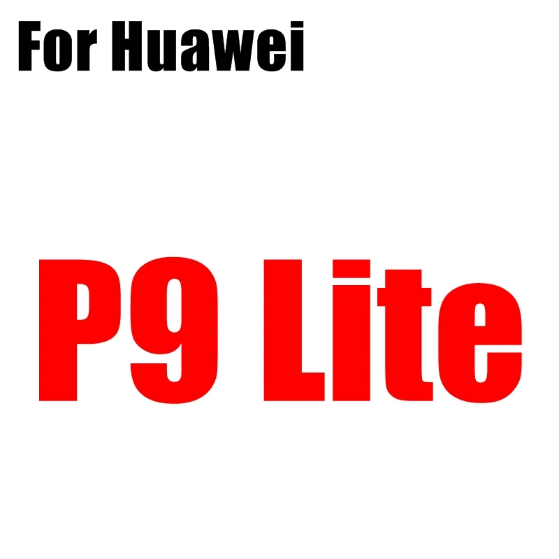 Закаленное стекло для huawei P9 Lite P8 GT3 GR5 Y3 II Y5 II 2 Y6 II Pro Honor 7 Lite 4C Pro 5C 5X Защитная передняя крышка - Цвет: P9 Lite