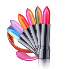 Женский двухцветный гигиенический бальзам для губ Очаровательная двухцветная губная помада стойкая косметика инструмент красоты дешево