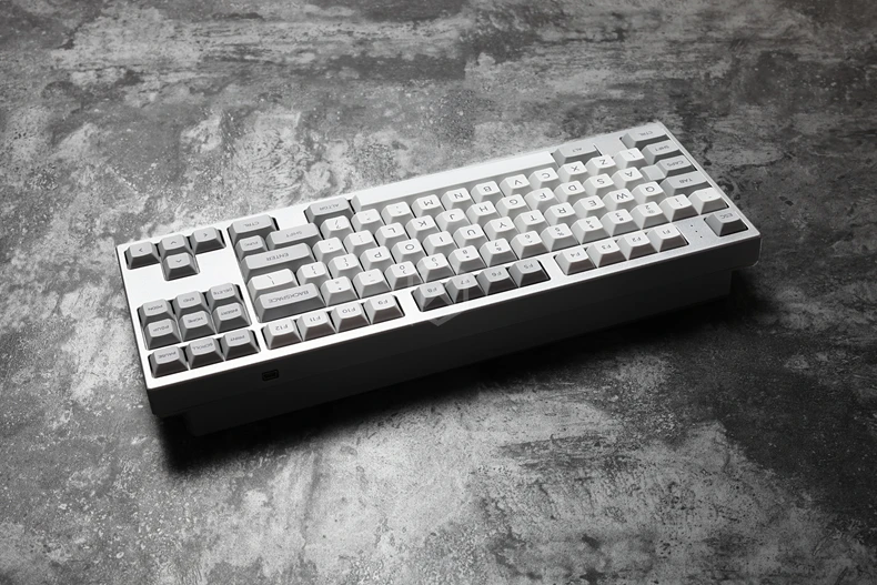 dsa granite grey colorway dsa profile Dye Sub Keycap Set PBT plastic for keyboard gh60 xd60 xd84 co