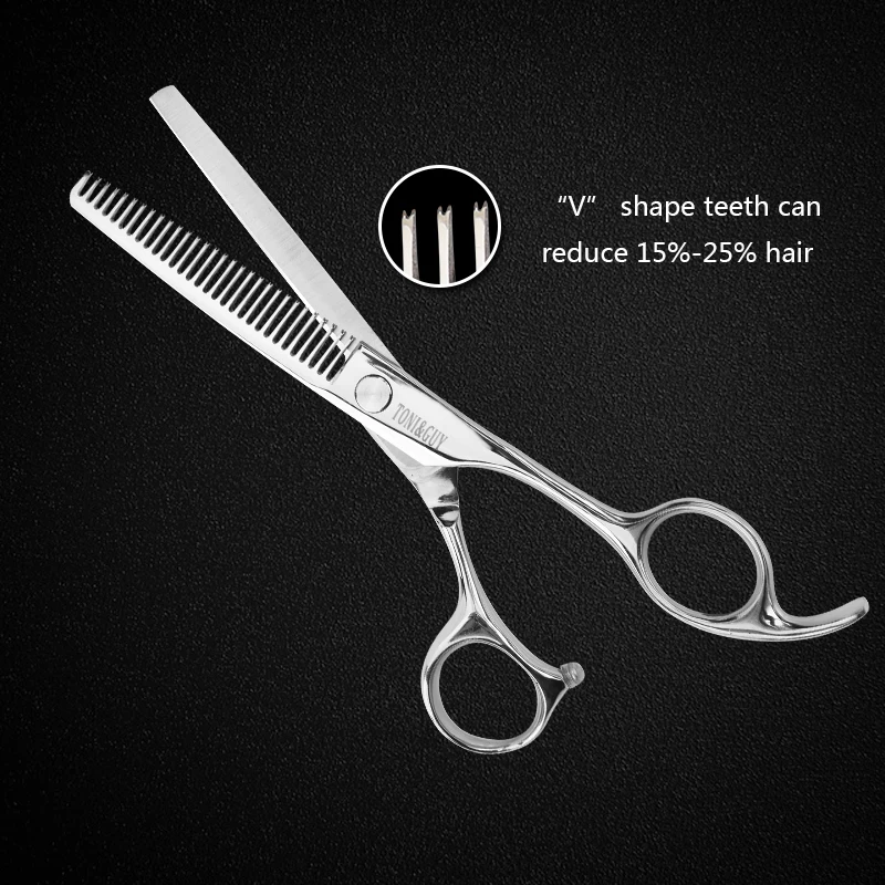 6.0 Inch Professional Cutting Thinning Scissors Salon Hairdressing Shears Stainless Steel Hair scissors V Shape Teeth 6.0 Inch Professional Cutting Thinning Scissors Salon Hairdressing Shears Stainless Steel Hair scissors V Shape Teeth
