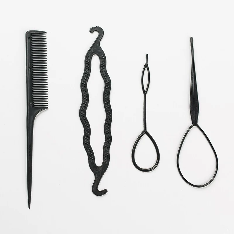 Women Girls Quick Hair Making Tools Set Colors Diy Hair Ponytail Headbands Hairbands Hair Accessories Women Girls Quick Hair Making Tools Set Colors Diy Hair Ponytail Headbands Hairbands Hair Accessories
