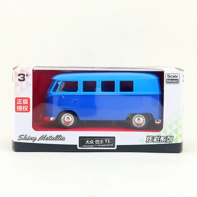 RMZ City 1:36 литая под давлением игрушечная модель/Volkswagen T1 транспортный автобус/оттягивающийся автомобиль для детского подарка/коллекции/образования/коробка