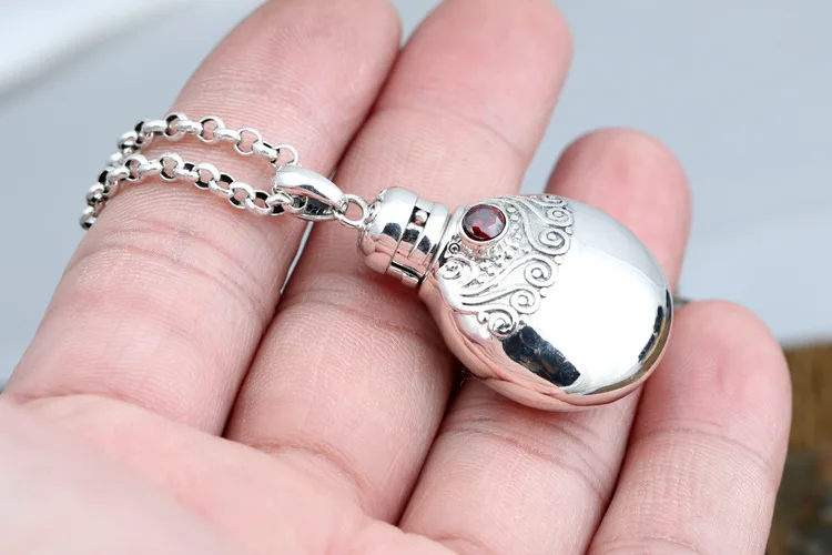 Подвеска тибетская из серебра 925 пробы в виде шкатулки|tibetan gau|prayer boxbox pendant |