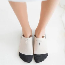 1 пара милых Хлопковых Носков с животными женские летние короткие носки тапочки с мультяшным принтом повседневные удобные мягкие забавная лодка носки для девочек