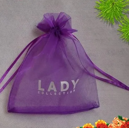 

Organza Drawstring Bag print fee $49