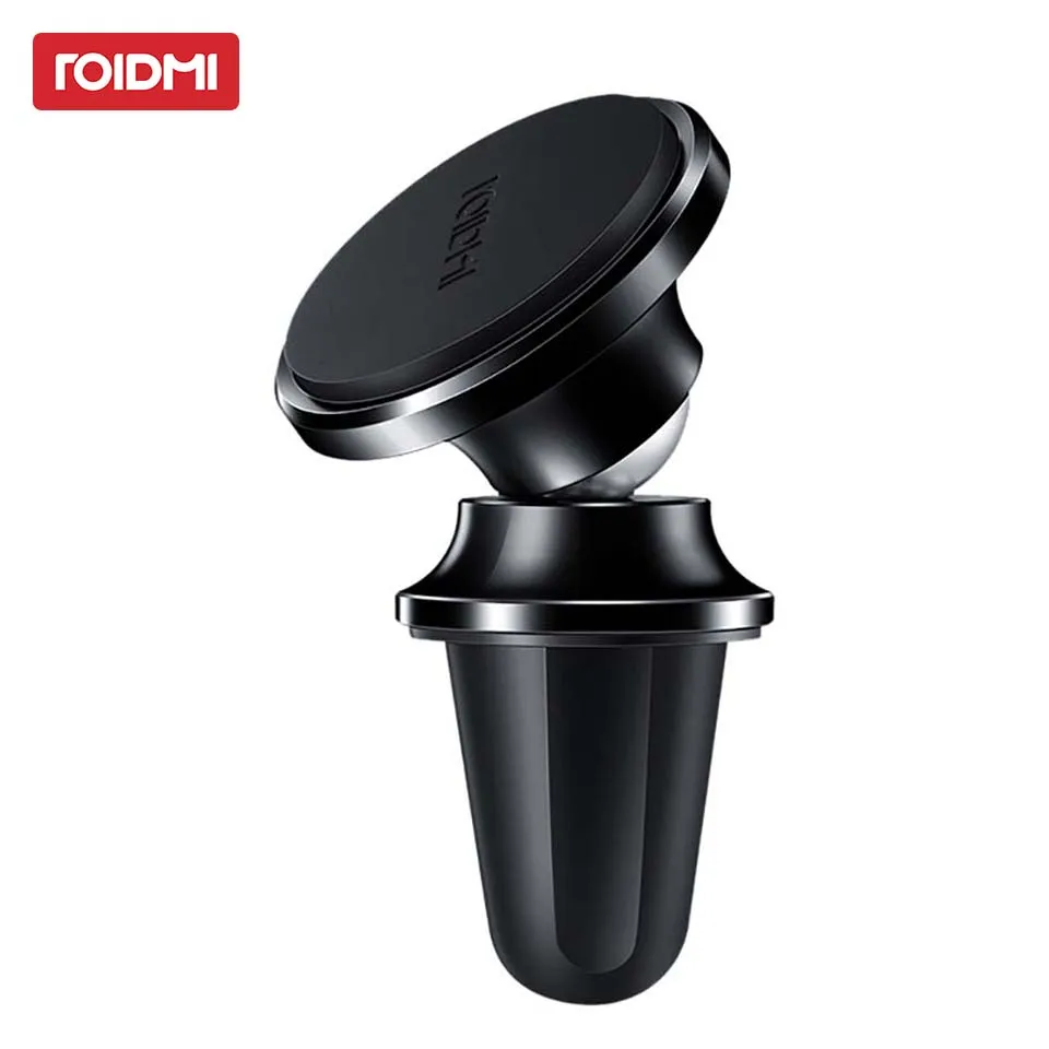 

Original Roidmi Universal Car Phone Holder Magnetic Air Vent Mount Stand 360 Rotation Mobile Phone Holder for Xiaomi iPhone 8 7S