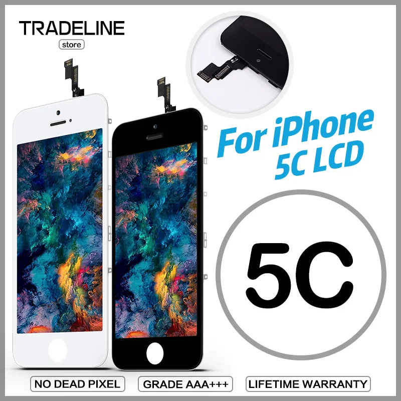 

10PCS/Lot Screen For iPhone 5 5s 5c LCD Assembly Touch Screen Digitizer Replacement Display DHL Shipping