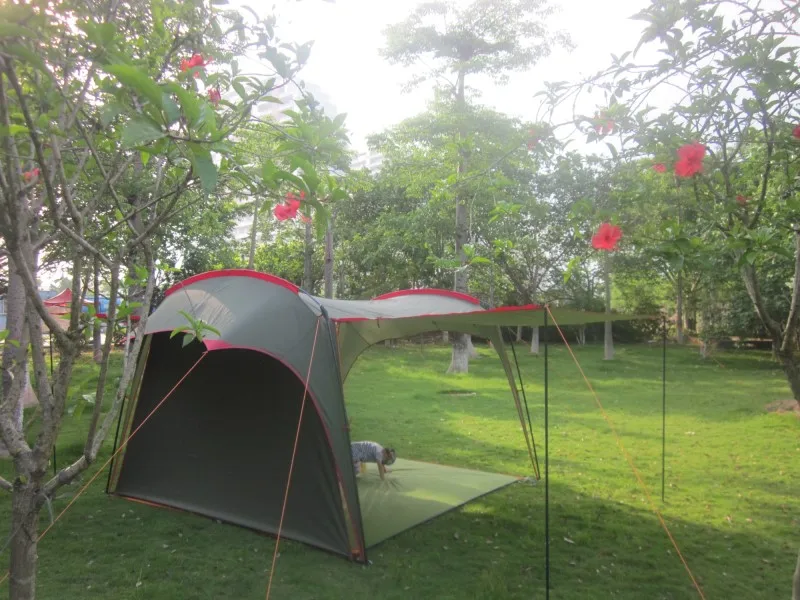 

2017 New version 5-8 person large size waterproof whole set camping tent large gazebo